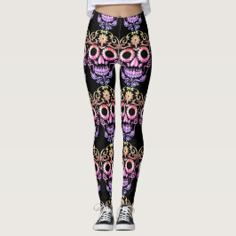 Stijlvolle  schedel leggings