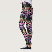 Stijlvolle  schedel leggings (Links)