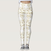 Stijlvolle schedel leggings (Voorkant)
