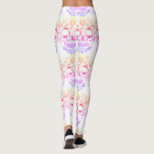Stijlvolle schedel leggings (Achterkant)