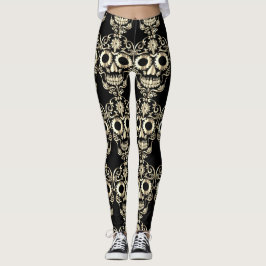 Stijlvolle  schedel leggings