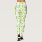 Stijlvolle  schedel leggings (Achterkant)