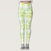 Stijlvolle  schedel leggings (Voorkant)