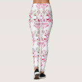 Stijlvolle schedel leggings (Achterkant)