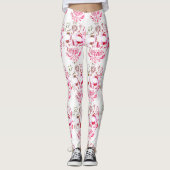 Stijlvolle  schedel leggings (Voorkant)