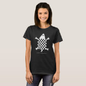 Stijlvolle schildpad - Mimbres Pottery Design T-shirt (Voorkant volledig)