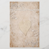 Stijlvolle schrijfkunst briefpapier (Voorkant)