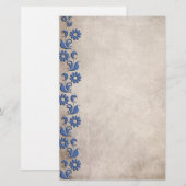 Stijlvolle schrijfkunst briefpapier (Voorkant / Achterkant)