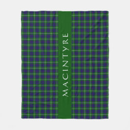 Stijlvolle Scottish Clan MacIntyre Aangepast Fleece Deken