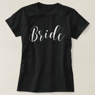 Stijlvolle Script Bride T-shirt