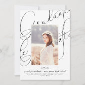 Stijlvolle scriptfotograaf kaart (Voorkant)