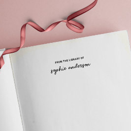 Stijlvolle scriptnaam uit de bibliotheek van  zelfinktende stempel