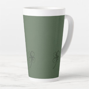 Stijlvolle Shamrocks Latte Mok