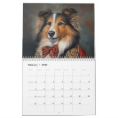 Stijlvolle Shetland Sheepdogs | Sheltie Kalender (Feb 2025)