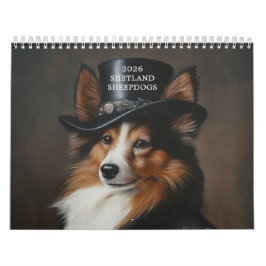 Stijlvolle Shetland Sheepdogs | Sheltie Kalender