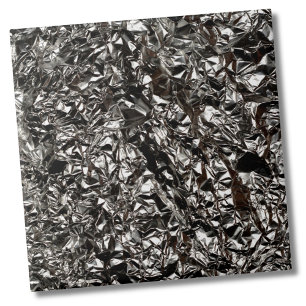 Stijlvolle Silver Metallic Folie Backsplash Tegeltje