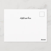 Stijlvolle Singapore Travel Briefkaart (Achterkant)