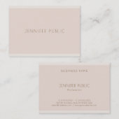 Stijlvolle Sjabloon voor kleurenharmonie Visitekaartje (Voorkant / Achterkant)