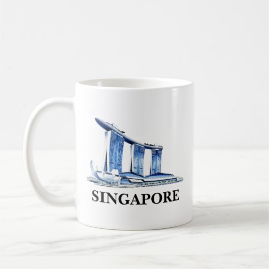 Stijlvolle skyline reizen in Singapore Koffiemok (Links)