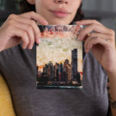 Stijlvolle skyline van Panama City Briefkaart