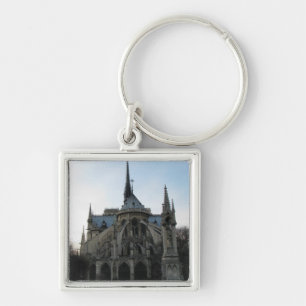 Stijlvolle Sleutelhanger met Notre Dame de Paris