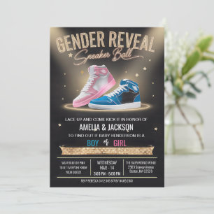 Stijlvolle Sneaker Ball Modern Glowing Gender Reve Kaart