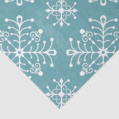 Stijlvolle sneeuwvlokken tissuepapier (Detail)