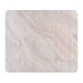 Stijlvolle snijplank met Deep Pink Marble Patter (Voorkant)