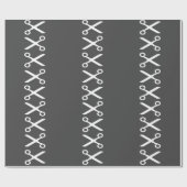 Stijlvolle snijschaar Hairdresser Tailor Cadeaupapier (Vlak)