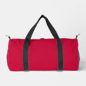 Stijlvolle Solid Goji Berry Duffle Bag voor Weeken Plunjezak (Voorkant)