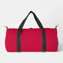 Stijlvolle Solid Goji Berry Duffle Bag voor Weeken Plunjezak