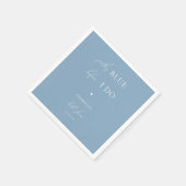 Stijlvolle Something Blue Before I Do Bruidsjurypa Servet (Hoek)