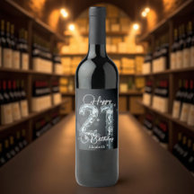 Stijlvolle Sparkling Diamond-Encrusted 21st Verjaa