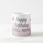 Stijlvolle speciale gepersonaliseerde mok voor gel (Center)