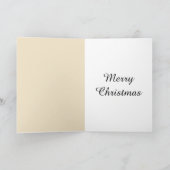 Stijlvolle speciale man & opa kerstkaart feestdagen kaart (Binnen)