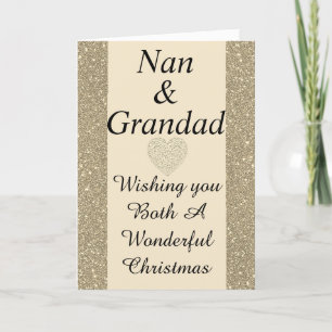 Stijlvolle speciale man & opa kerstkaart feestdagen kaart