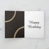 Stijlvolle speciale opa Verjaardagskaart Feestdagen Kaart (Binnen)