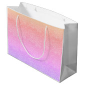 Stijlvolle speciale verjaardagskaarttas 50e groot cadeauzakje (Achterkant Gekanteld)