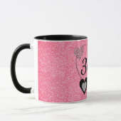 Stijlvolle speciale verjaardagsmok 30e mok (Links)