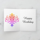 Stijlvolle speciale vriend Verjaardagskaart Feestdagen Kaart (Binnen)