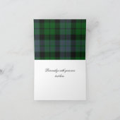 Stijlvolle speelse bedankkaart (Binnen)