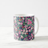 Stijlvolle Spring flowers. Seamless floral pattern Koffiemok (Voorkant rechts)