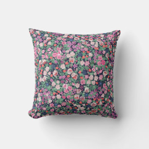 Stijlvolle Spring flowers. Seamless floral pattern Kussen