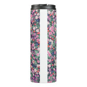 Stijlvolle Spring flowers. Seamless floral pattern Thermosbeker (Achterkant)
