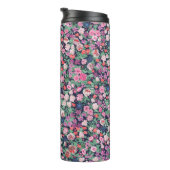 Stijlvolle Spring flowers. Seamless floral pattern Thermosbeker (Geroteerd rechts)