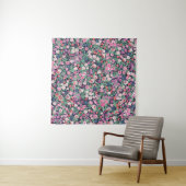 Stijlvolle Spring flowers. Seamless floral pattern Wandkleed (In Situ (horizontaal))