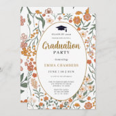 Stijlvolle Spring Wildflower Garden uitnodiging (Voorkant / Achterkant)