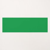 Stijlvolle St. Patrick's Day zwart groen Lucky Clo Yogamat (Achterkant (horizontaal))