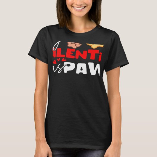 Stijlvolle Statement Valentijnsdag Dog Partnerlook T-shirt (Voorkant)