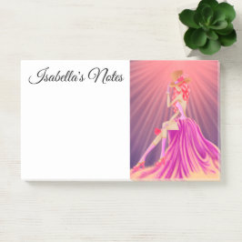 Stijlvolle Steampunk Glamoureuze Prom Queen Post-it® Notes